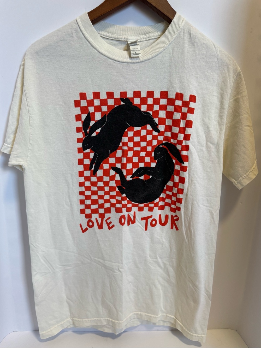 Official Harry Styles Love On Tour 2021 Bunny T-Shirt - Size Medium